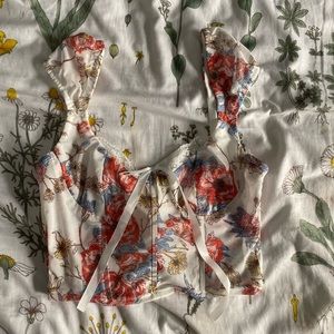 super cute corset top